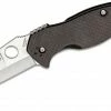 Spyderco C248CFP Kelly McCann Canis Folding Knife 3.36" S30V