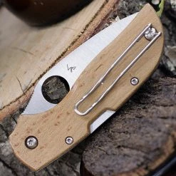 Spyderco Chapparal Birdseye Maple Knife (CTS-XHP) C152WDP