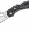 Spyderco Dragonfly 2 Wharncliffe Knife 2.28" Satin Plain Blade, Black Handles 1 Spyderco Dragonfly 2 Wharncliffe Knife 2.28" Satin Plain Blade, Black Handles