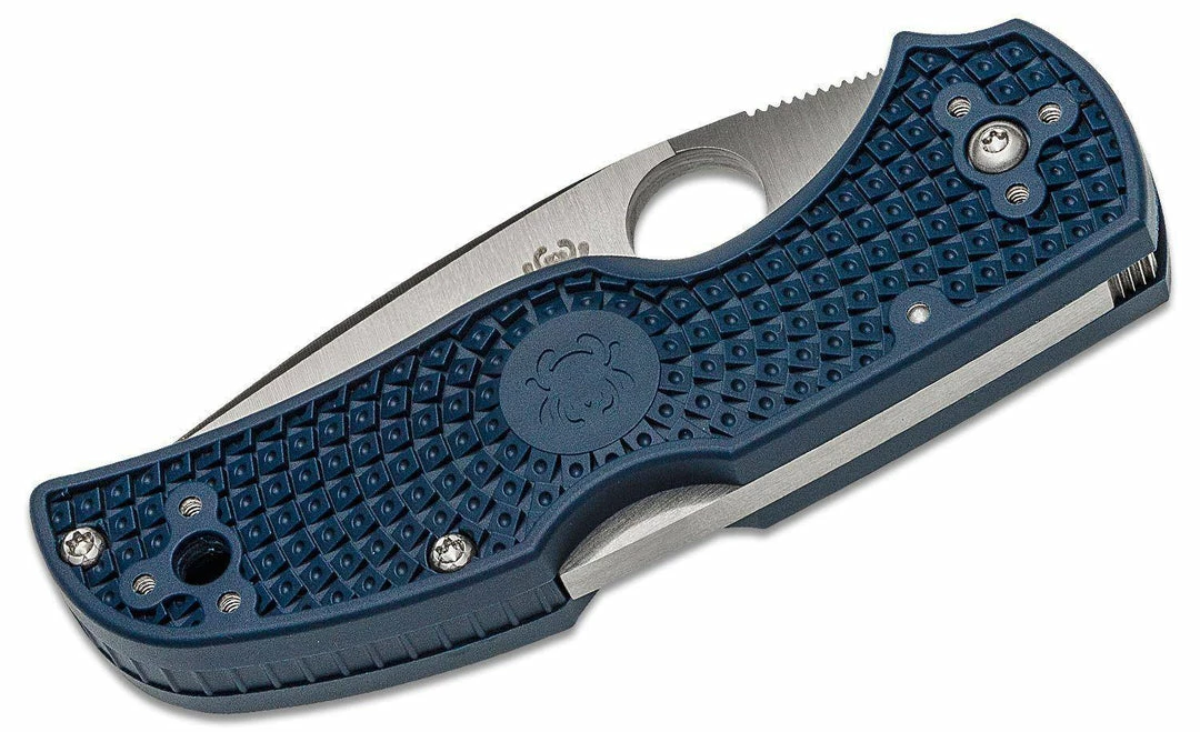 Spyderco Knives Spyderco Native 5 Lightweight Knife 2.95" CPM-SPY27 Satin Plain Blade, Cobalt Blue Handles 6 Spyderco Knives Spyderco Native 5 Lightweight Knife 2.95" CPM-SPY27 Satin Plain Blade, Cobalt Blue Handles