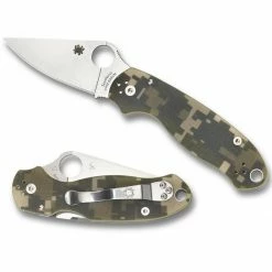 Spyderco Knives Spyderco Para 3 CPM-S45VN Knife Digi Camo G-10 (3" Satin)