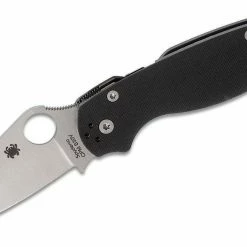 Spyderco Knives Spyderco Paramilitary 2 C81GP2 Knife 3.42" S45V Blade, Black G10 Handles