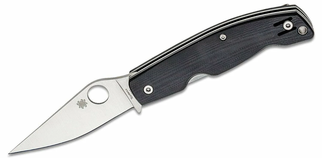 Spyderco Pattadese Folding Knife 3.16" M390 Satin G10 Handles - C257GP Spyderco Knives 4 Spyderco Pattadese Folding Knife 3.16" M390 Satin G10 Handles - C257GP Spyderco Knives