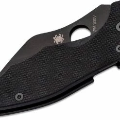 Spyderco Yojimbo 2 Folding Knife 3.2" Black DLC - C85GPBBK2 Spyderco Knives