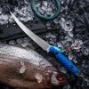TOOR KNIVES Toor Avalon Fillet Knife 6" CPM-154 Stonewashed Fillet, Leviathan Blue G10 Handles 1 TOOR KNIVES Toor Avalon Fillet Knife 6" CPM-154 Stonewashed Fillet, Leviathan Blue G10 Handles
