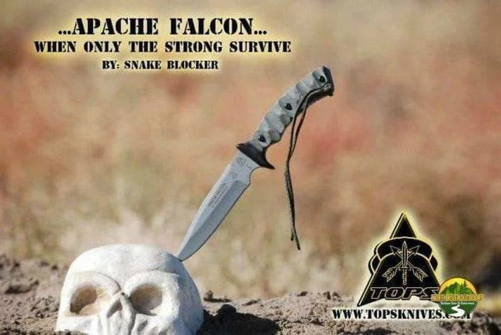 TOPS KNIVES All Knife Brands TOPS Apache Falcon Knife 7 TOPS KNIVES All Knife Brands TOPS Apache Falcon Knife