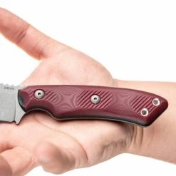 TOPS KNIVES All Knife Brands TOPS CPCKFE-01 Camp Creek Fire Edition Tumbled S35VN Red Black G10 Fixed Blade 27 TOPS KNIVES All Knife Brands TOPS CPCKFE-01 Camp Creek Fire Edition Tumbled S35VN Red Black G10 Fixed Blade