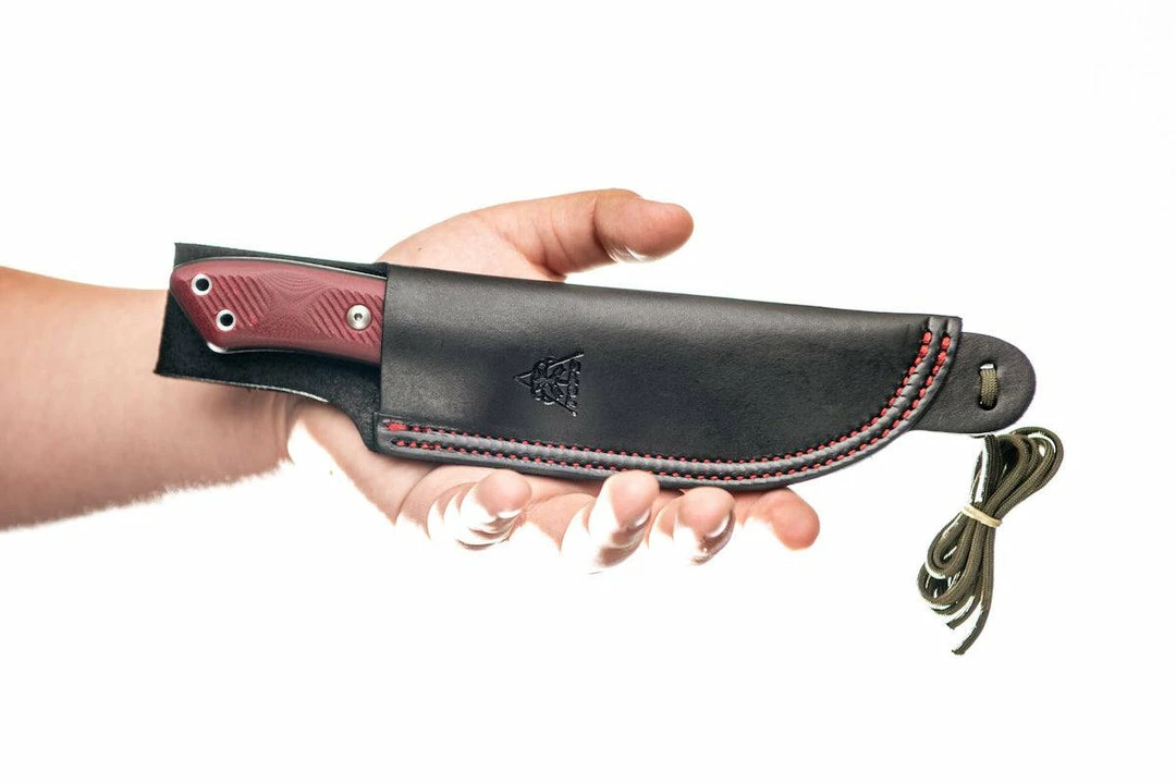 TOPS KNIVES All Knife Brands TOPS CPCKFE-01 Camp Creek Fire Edition Tumbled S35VN Red Black G10 Fixed Blade 17 TOPS KNIVES All Knife Brands TOPS CPCKFE-01 Camp Creek Fire Edition Tumbled S35VN Red Black G10 Fixed Blade