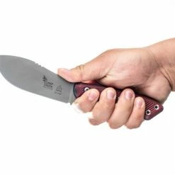 TOPS KNIVES All Knife Brands TOPS CPCKFE-01 Camp Creek Fire Edition Tumbled S35VN Red Black G10 Fixed Blade 25 TOPS KNIVES All Knife Brands TOPS CPCKFE-01 Camp Creek Fire Edition Tumbled S35VN Red Black G10 Fixed Blade