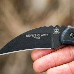 TOPS KNIVES TOPS Devil's Claw 2 Fixed Karambit 3.13