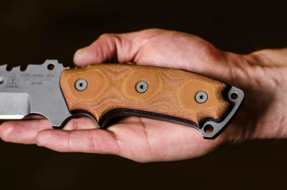 TOPS KNIVES TOPS Steel Eagle 107C Delta Class Knife (Drop Point) USA All Knife Brands 7 TOPS KNIVES TOPS Steel Eagle 107C Delta Class Knife (Drop Point) USA All Knife Brands